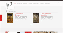 Desktop Screenshot of editionsin8.com